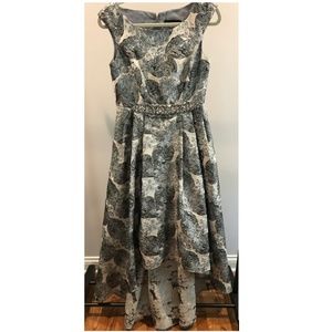 Cachet High Low Floral Dress